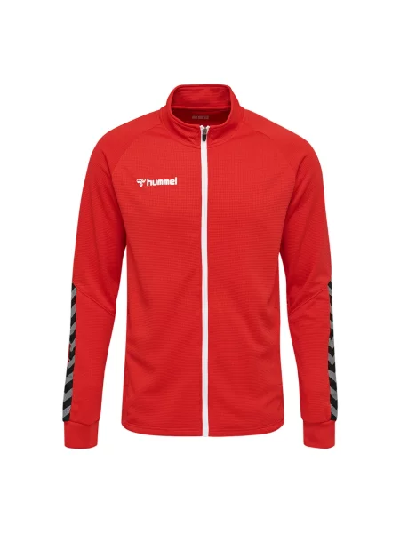 Kurtka Sportowa Hummel HML AUTHENTIC POLY ZIP JACKET czerwona