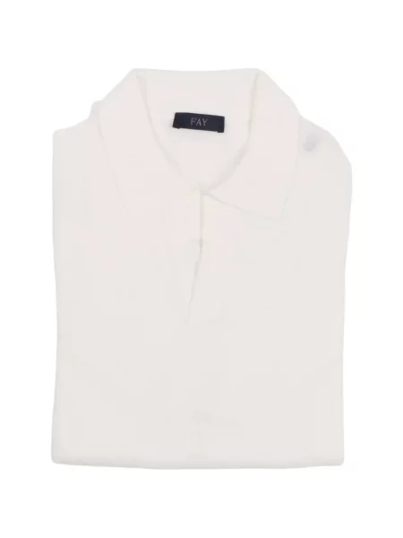 Tricou polo Fay tricotate
