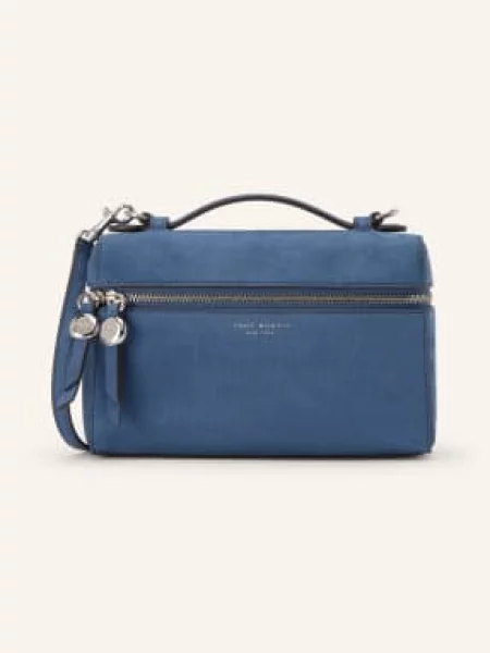 Torebka Tory Burch skórzana niebieska