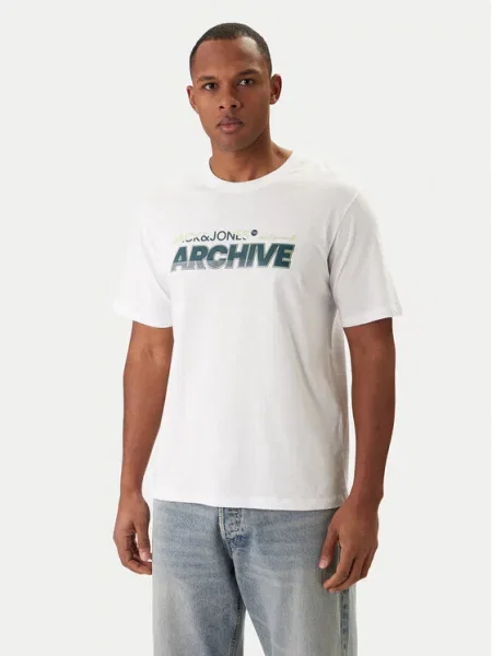 Jack & Jones Marškinėliai Brat Tee balta