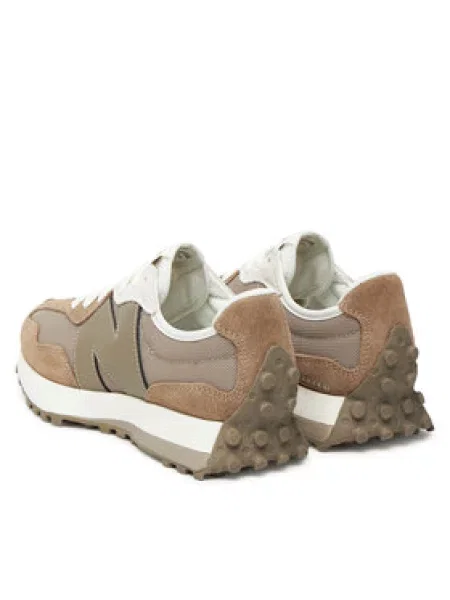New balance Nízke tenisky tmavobéžová / farby bahna / biela hnedá