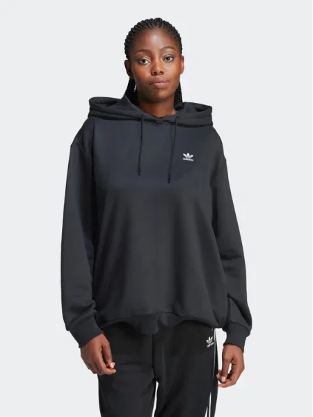 Adidas Mikina adicolor Trefoil Oversize čierna