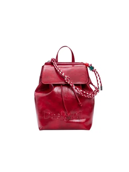 Rucsac Desigual cu autograf roșu