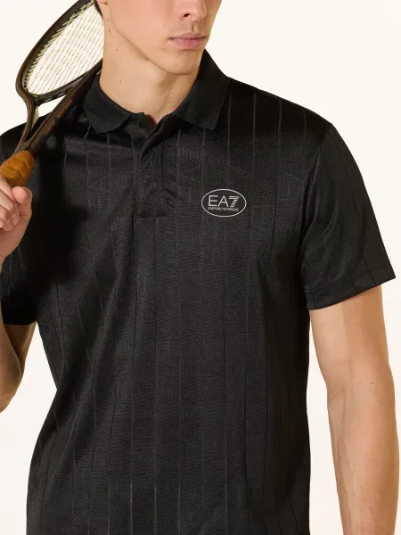 Emporio Armani Funkční Polokošile Pro černá