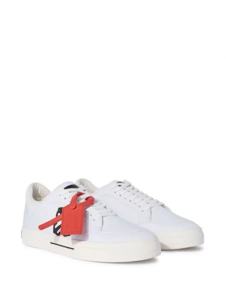 Drobė sportbačiai Off-white balta
