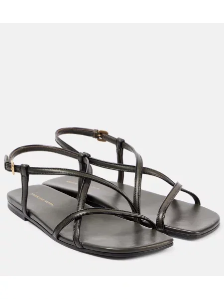 Sandale Dries Van Noten din piele maro