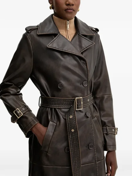 Płaszcz Fracomina dwurzędowy brązowy