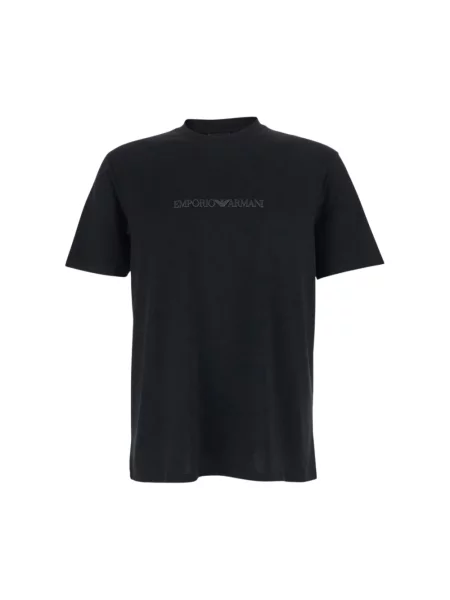 Koszulka polo Emporio Armani czarna