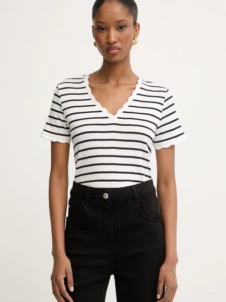 Morgan kratka majica bež