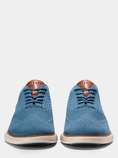 Шкіряні Оксфорди Cole Haan синій