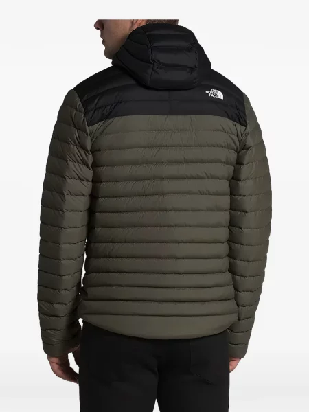 Matlasat geacă cu puf The North Face stretch verde