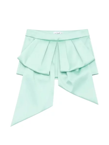Fusta mini Vaquera cu funde verde