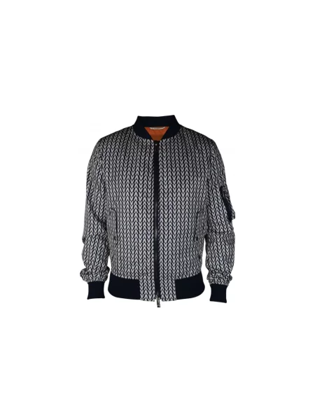 Kurtka bomber Valentino Garavani niebieski