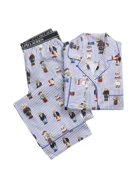 Șosete Polo Ralph Lauren cu 5 buzunare cu broderie tricotate albastru