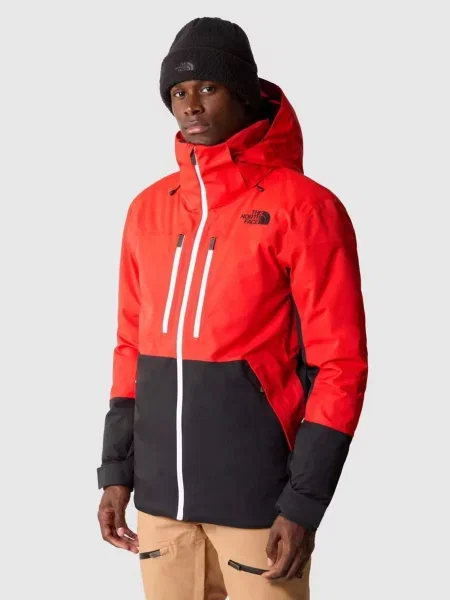 Горнолыжная куртка The North Face без косточек красная