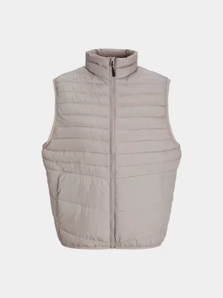 Жилет з утеплювачем JACK & JONES світло-сірий сірий