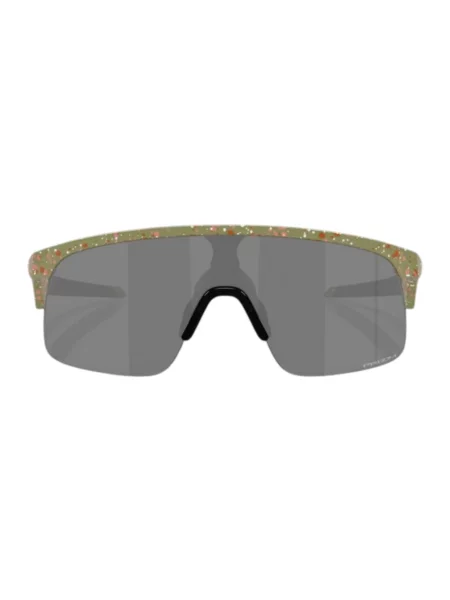 Okulary Oakley Resistor Fern Terrazo z soczewką Prizm Black dziecięce czarne