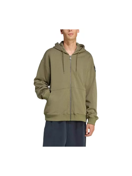 Bluza z kapturem Adidas zielona