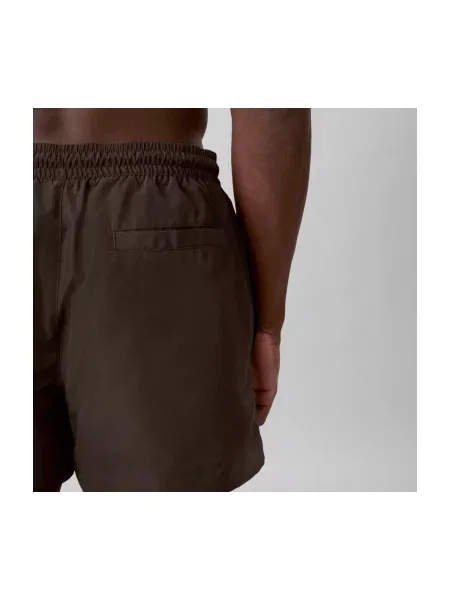 Kratak traperice Calvin Klein Swimwear s vezicama smeđa