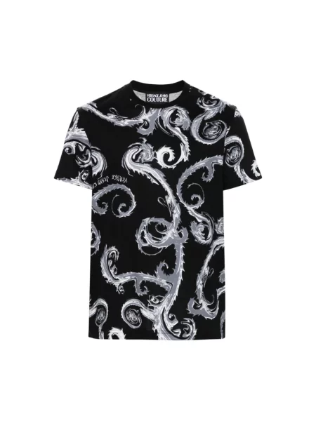 Koszulka Versace Jeans Couture czarna