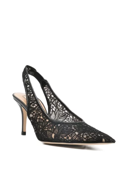 Pantofi cu toc Arteana slingback negru