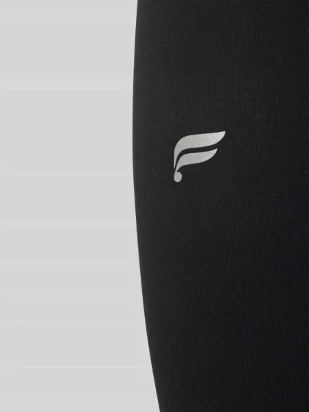 Legginsy o kroju slim fit z nadrukiem z logo model PURELUXE' Fabletics czarne