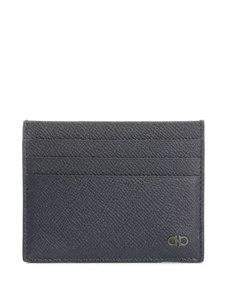 Portofel Ferragamo din piele albastru