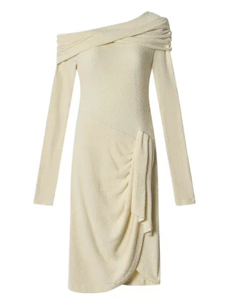 Rochie midi Isabel Marant drapată până la genunchi de costum