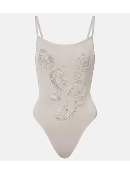 Body Jacques Wei z koralikami szary