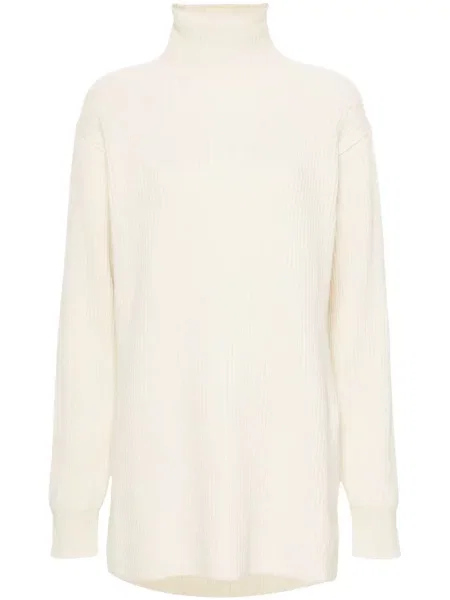Pulover Jil Sander alb