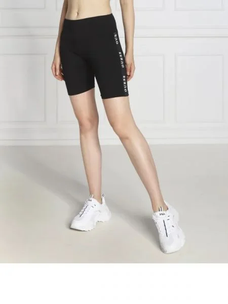 GUESS ACTIVE pantaloni scurți biker negru