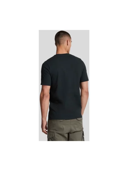 Koszulka Lyle & Scott klasyczna niebieska
