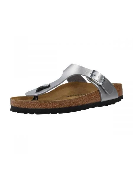 Papucsok BIRKENSTOCK Gizeh Birko-Flor Narrow Gizeh Birko-Flor Narrow szürke