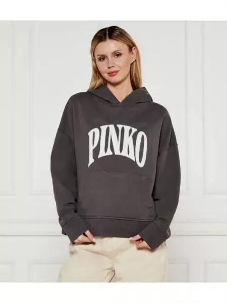Pinko Pulóver MAKAMBA | Oversize fit szürke