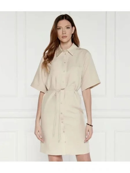 Calvin Klein Rochie | cu adaos de in bej