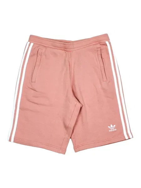 Krótkie spodenki sportowe Adidas w paski różowe