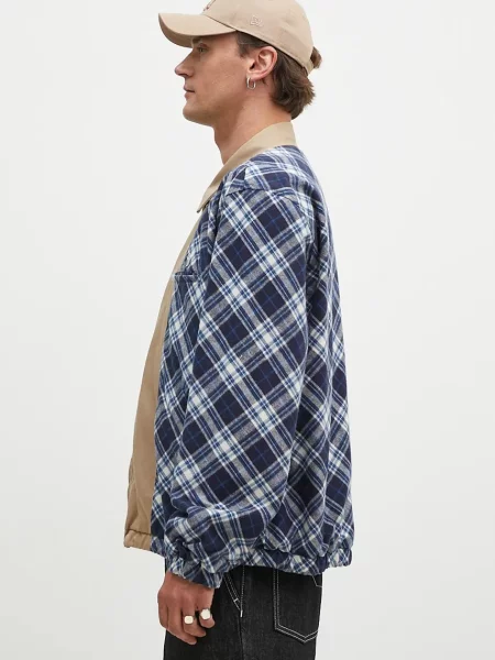 AMBUSH kurtka dwustronna Chinos Blouson przejściowa oversize granatowy