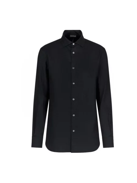 Koszula Emporio Armani czarna