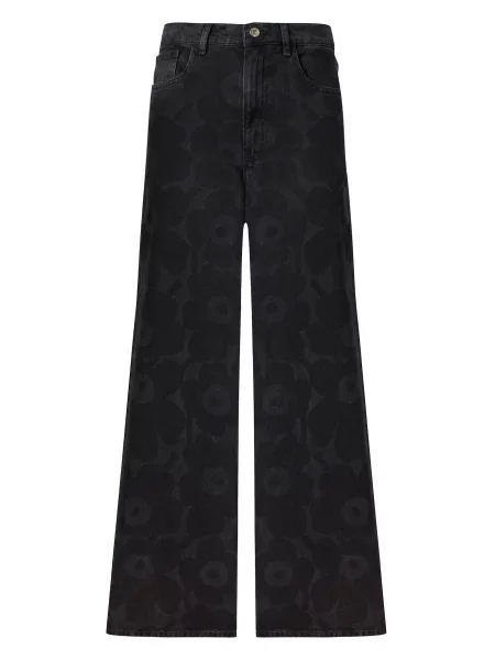 Marimekko Jeans UNIKKO gri metalic / denim negru