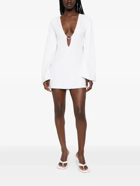 Rochie mini Oseree alb