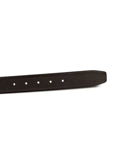 Cu centură curea Ferragamo din piele maro