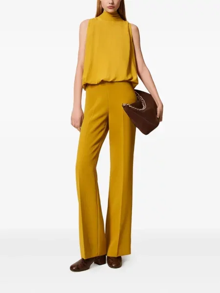Pantaloni Twinset galben