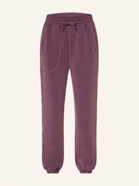 Sweaty Betty Spodnie Treningowe Cuffed lila fuksja