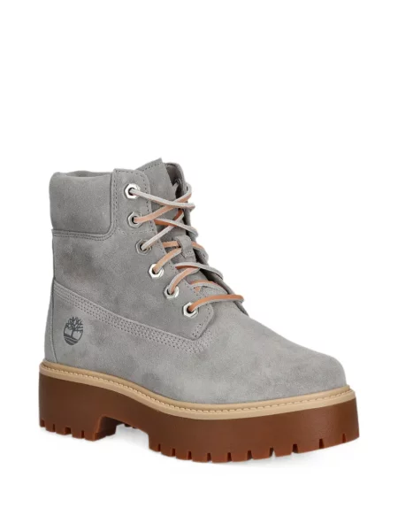 Skate & street μποτάκια Timberland με πλατφόρμα πέτρες γκρι