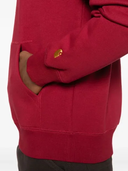 Hanorac cu glugă Carhartt Wip roșu