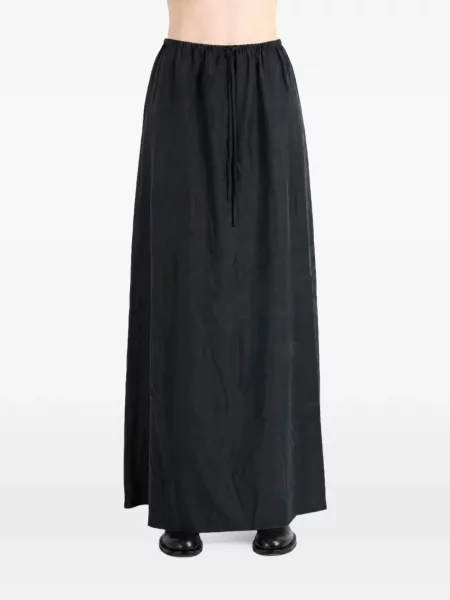 Fusta maxi Amomento cu cordon negru