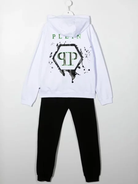 Komplet dresowy dziecięcy Philipp Plein czarny