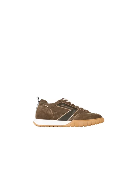 Sneakersy Alexander Smith zamszowe zielone