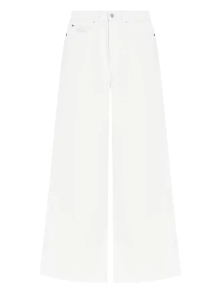 Pantaloni Lacoste alb