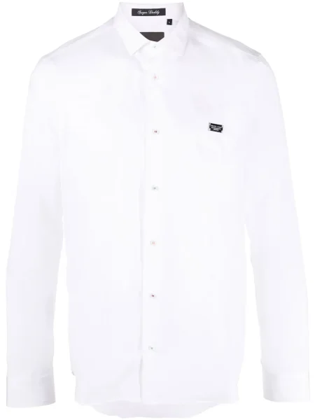 Cămașă Philipp Plein lungă alb